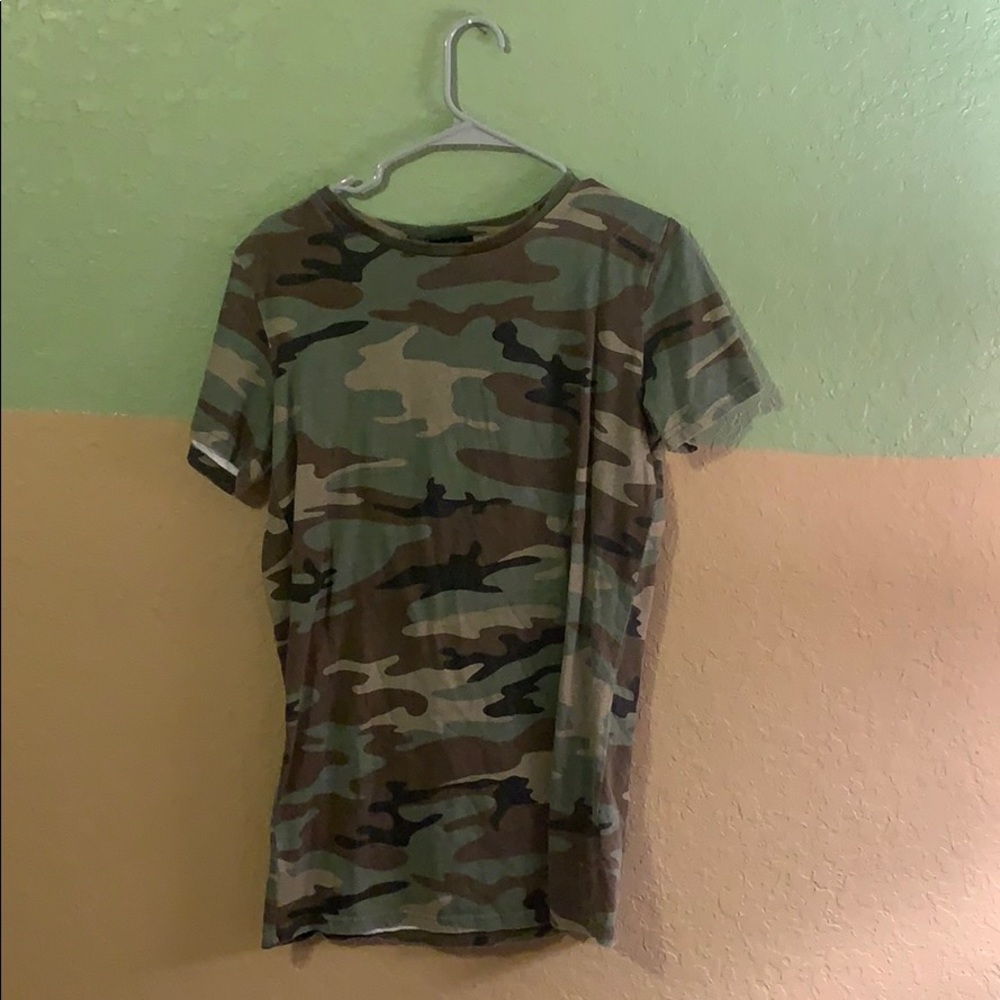Forever 21 camo shirt